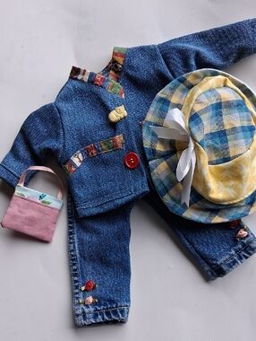 American girl pants set outfit